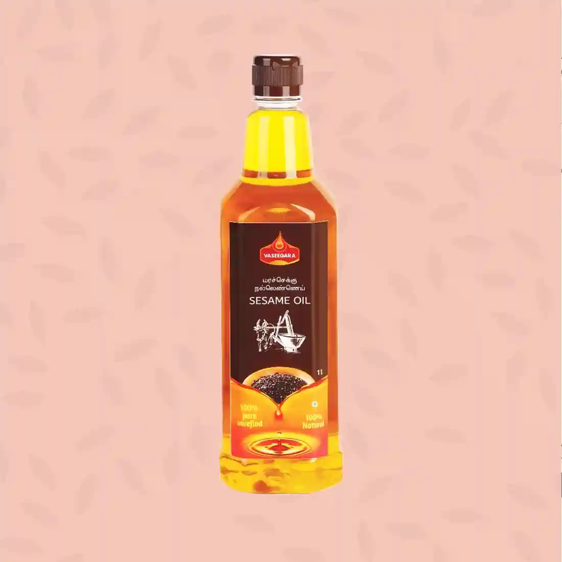 Cold Pressed Organic Sesame Oil One Liter